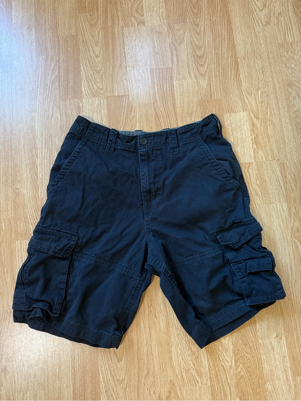 American Rag Black Cargo Shorts with Multiple Pockets - size 30